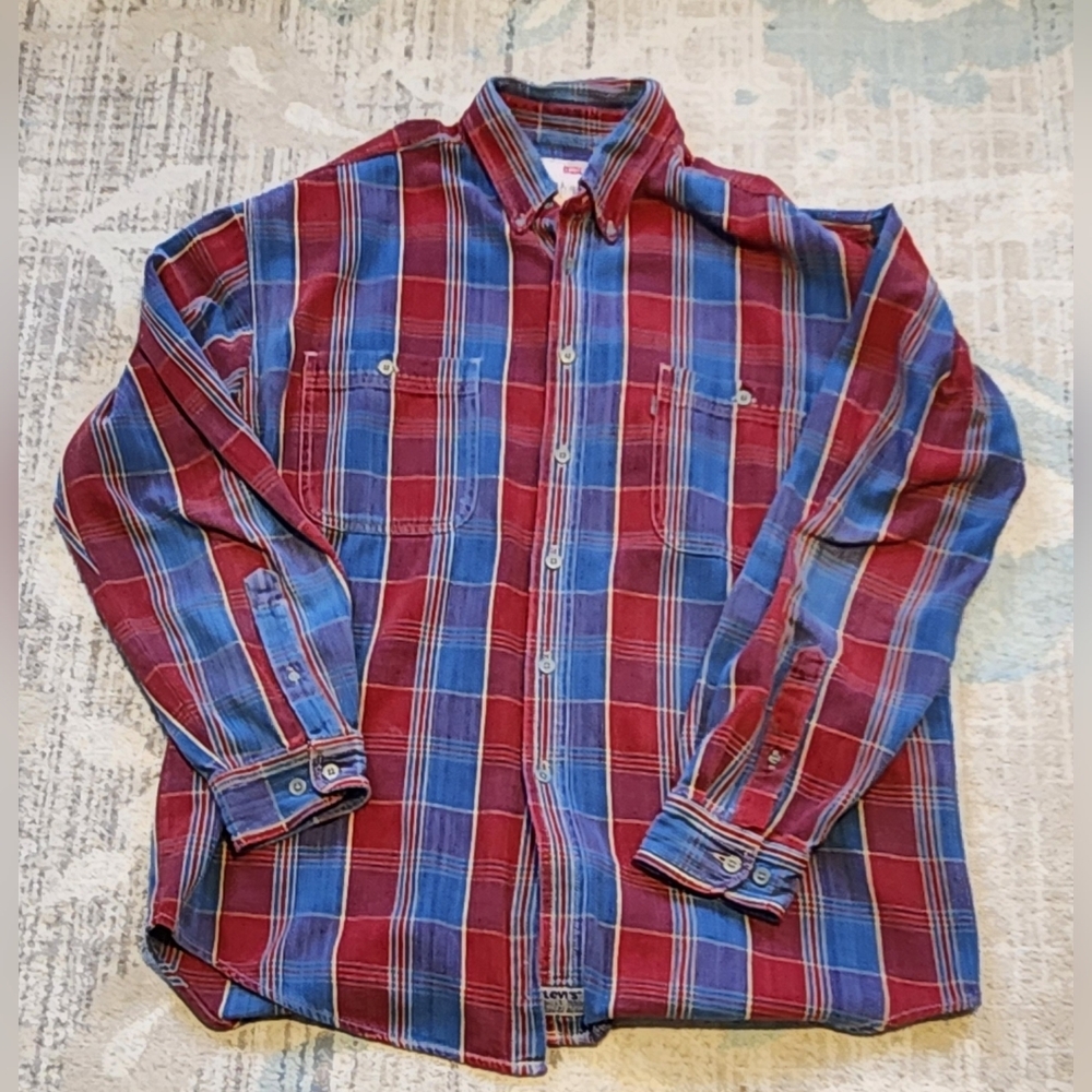 Vintage Levi's Button Down. Size L. Euc - image 1